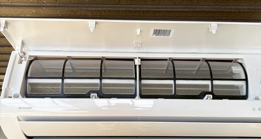【引取限定】中古　2.2kw　6畳　単相100V　ルームエアコン　SHARP　シャープ　2024年製 　AY-S22DJ