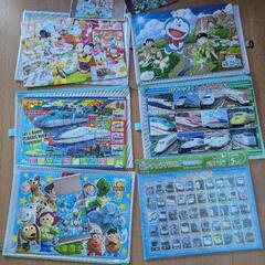 新幹線　しんかんせん　ドラえもん　トイストーリー　ミッキー　プラレール　パズルの画像