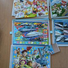 新幹線　しんかんせん　ドラえもん　トイストーリー　ミッキー　プラレール　パズルの画像