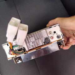 KENWOODカーオーディオ通電確認済みの画像