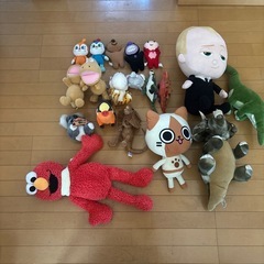 ぬいぐるみ　ドキンちゃん　アイルー　ボスベイビー　セサミストリー...