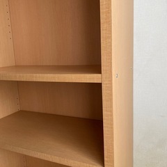 【本棚★収納棚2つセット】　ライトブラウン　オープンシェルフの画像