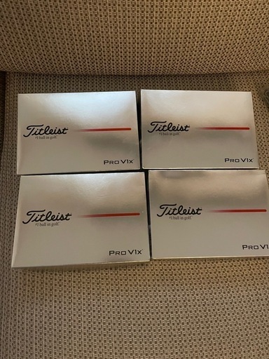 タイトリストプロv1x2025年モデル ゴルフボール4ダースセット新品未使用品