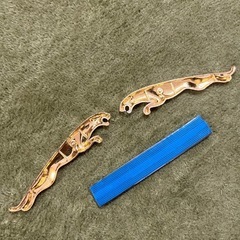ジャガー Jaguar パンサー エンブレム 3点セット ステッカー 豹 パーツの画像