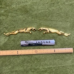 ジャガー Jaguar パンサー エンブレム 3点セット ステッカー 豹 パーツの画像