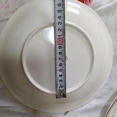 itto POTTERY  花柄八角形陶器皿 5枚セット ケーキ皿の画像
