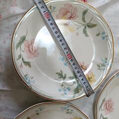 itto POTTERY  花柄八角形陶器皿 5枚セット ケーキ皿の画像