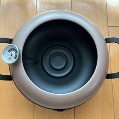 IH対応 天ぷら鍋 AT-T20W 20cmの画像