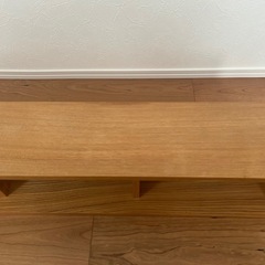 無印　壁に付けられる家具　
箱　88cmの画像