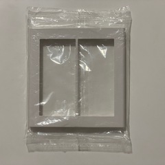 スイッチプレート パナソニック WT8102W スクエア ホワイト 新品未使用 バラ売り Panasonicの画像