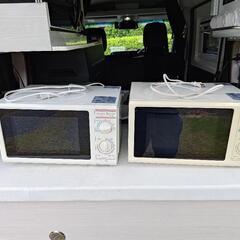 引取限定　2012年製フラットテーブル電子レンジELABITAX...