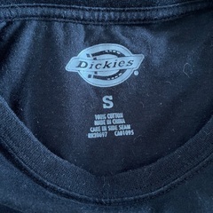 Dickies 半袖Tシャツ 黒 プリントの画像