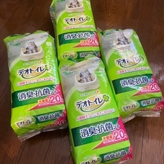 デオトイレ 消臭・抗菌シート 20枚×4セット