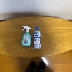 ローテーブル　オーク　折りたたみ可能の画像