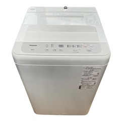 パナソニック 全自動洗濯機 洗濯 5kg ビッグウェーブ洗浄 NA-F50B14 2020年製の画像
