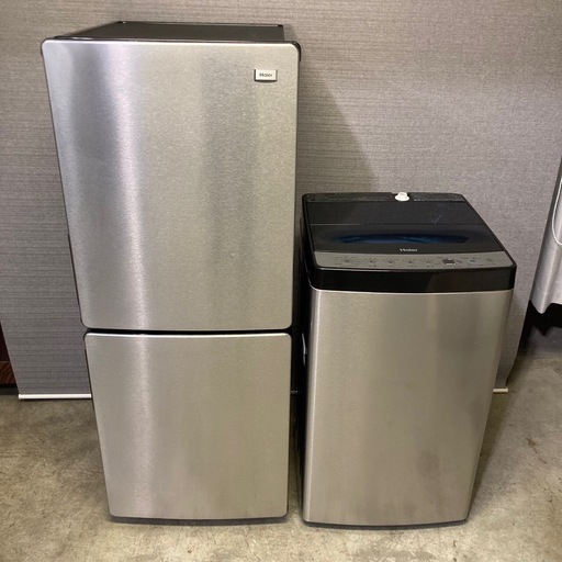 2点 ハイアール アーバンカフェ 冷蔵庫 洗濯機 2023/2022年 札幌市