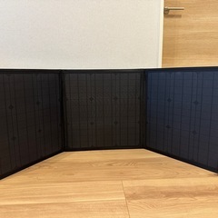 【7月末まで】　新品未使用　SmartTap 120W ソーラーパネルPowerArQ Solar の画像