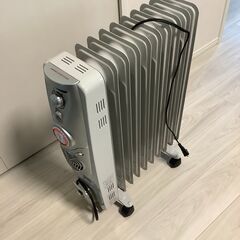 【無料】オイルヒーター（ベルソス製）（6/22に受け取り可能な方優先）