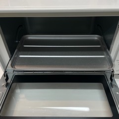 オーブントースター 2枚焼き YTS-C101(W) 山善の画像