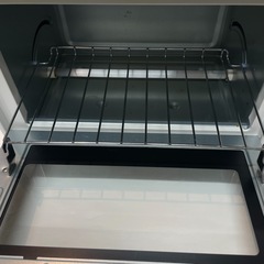 オーブントースター 2枚焼き YTS-C101(W) 山善の画像