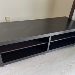 ニトリ　TVボード　ダークブラウン