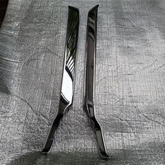 クオン パーツ メッキバンパーエンドカバー エアダム付車左右セッ...