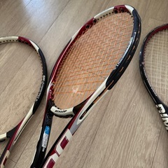 テニスラケット 3本 DUNLOP ダンロップ ダイアクラスター ダイアクラスターリムの画像