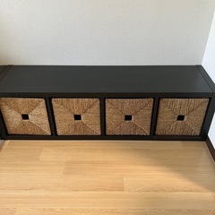 IKEA イケアカラックスカゴKNIPSA クニプサバスケットシーグラス