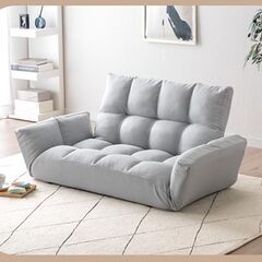 未使用/新品　エラー入庫品　ソファー 2人掛け  ひじ掛け ロー...