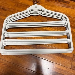 ズボン用ハンガー　5本の画像