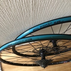 自転車　ホイールの画像