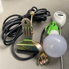 富士倉(Fujikura) 植物育成用 クリップランプ 屋内・屋外用 KY-08W-SC ホワイトの画像