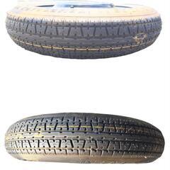 T105/90D12  80M  FALKEN  応急タイヤ(スペアタイヤ / テンパータイヤ) 12㌅ × 3.00B × 4穴 × PCD100mmの画像