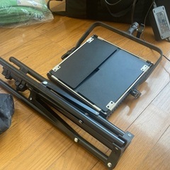 撮影道具一式　グリーンバック、LED照明の画像