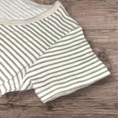 子供用インナーシャツ❤ボーダー柄 アンダーシャツ　120サイズ　肌着の画像
