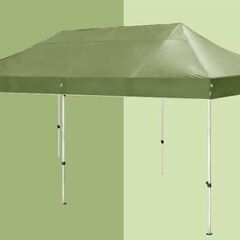 未使用　開封品訳あり　ワンタッチタープテント 3m×6m ワンタ...
