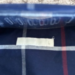 未使用品　GU コットンチェックシャツ　メンズ　L 
薄手の画像
