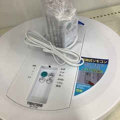 【トレファク　ラパーク岸和田店】リビング扇風機　TEKNOS 未使用品　リモコン付の画像