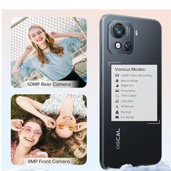 新品メモリ14G ROM128G AIカメラ SIMフリー6.5インチ オクタコア SD カードの画像