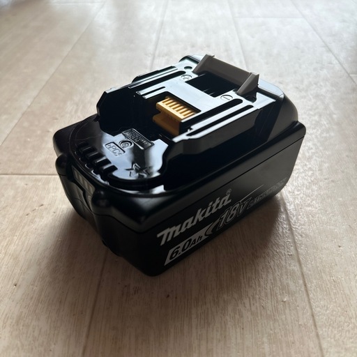マキタ純正バッテリー6.0Ah18V