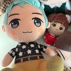 BTS TiNyTANタイニータン　ぬいぐるみ  クッション キーホルダー セットの画像