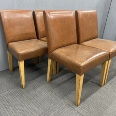 オシャレなCafeチェア4脚セットの画像