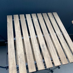 テーブル＆チェア2脚 屋外用の画像