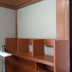 学習机　椅子付きの画像