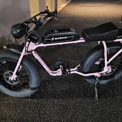電動アシスト自転車　ピンク　2の画像
