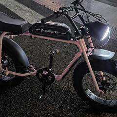 電動アシスト自転車　ピンク　2の画像