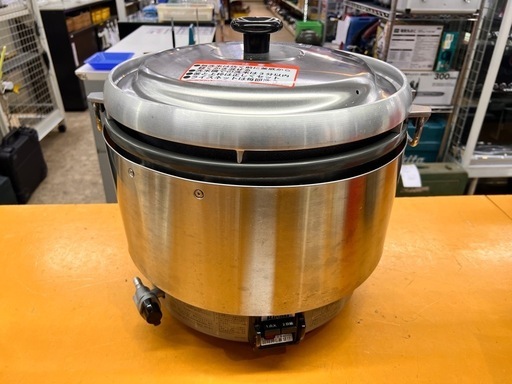 リンナイ 業務用 ガス 炊飯器 3升 6L LPガス RR-30S2 【11066251】