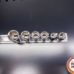 Snap-on スナップオン FSMI ソケットセット 8～17 6個 ハンドツール 中古【ハンズクラフト沖縄豊見城店】の画像