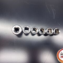 Snap-on スナップオン FSMI ソケットセット 8～17 6個 ハンドツール 中古【ハンズクラフト沖縄豊見城店】の画像
