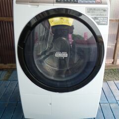 値下げしました☆引き取り限定・福岡県/日立 HITACHI ビッグドラム BD-SV110BR ヒートリサイクル2018年製/中古品・洗濯11㎏/乾燥6㎏/動作確認済み・現状渡しの画像